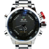 Серебристо-черный